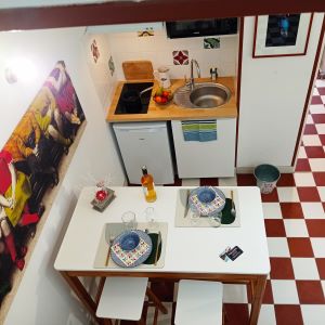 123soleil-kitchenette-hotel-montaigu
